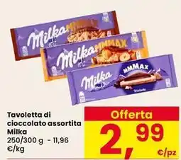 Interspar Tavoletta di cioccolato Milka offerta