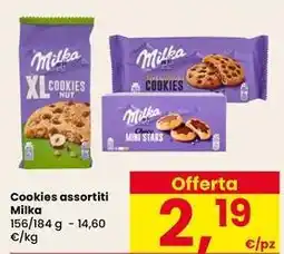 Interspar Cookies Milka offerta