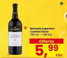 Interspar Marsala superiore Cantine Florio offerta