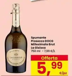 Interspar Spumante Prosecco DOCG Millesimato Brut La Gioiosa offerta