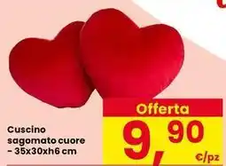 Interspar Cuscino sagomato cuore offerta