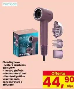 Interspar Cecotec phon drynova offerta