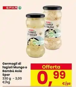 Interspar Germogli di fagioli Mungo o Bambù Asia Spar offerta