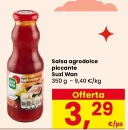 Interspar Salsa agrodolce piccante Suzi Wan offerta