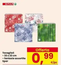 Interspar Tovaglioli offerta