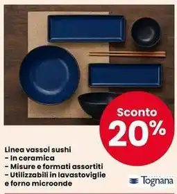 Interspar Linea vassoi sushi offerta