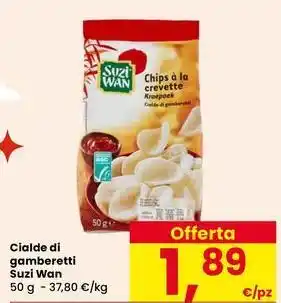 Interspar Cialde di gamberetti Suzi Wan offerta