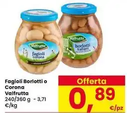 Interspar Fagioli Borlotti o Corona Valfrutta offerta