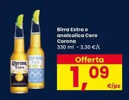 Interspar Birra Extra o analcolica Cero Corona offerta