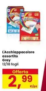 Interspar L'Acchiappacolore Grey 12/18 fogli offerta