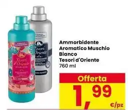 Interspar Ammorbidente Aromatico Muschio Bianco Tesori d'Oriente offerta