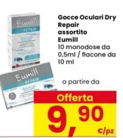 Interspar Gocce Oculari Dry Repair Eumill offerta