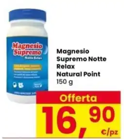 Interspar Magnesio Supremo Notte Relax Natural Point offerta