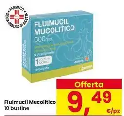 Interspar Fluimucil Mucolitico 10 bustine offerta