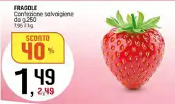 Famila Superstore FRAGOLE Confezione salvaigiene offerta
