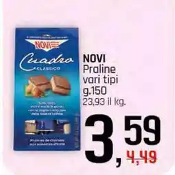 Famila Superstore NOVI Praline offerta