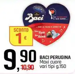 Famila Superstore BACI PERUGINA Maxi cuore offerta