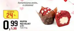 Famila Superstore Muffin RED VELVET offerta
