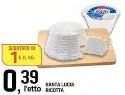 Famila Superstore Santa lucia ricotta Galbani offerta