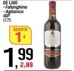 Famila Superstore DE LISO Falanghina Aglianico IGP offerta