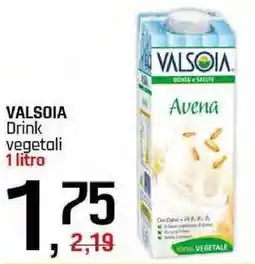 Famila Superstore VALSOIA Drink vegetali offerta