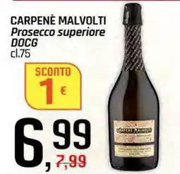 Famila Superstore CARPENÈ MALVOLTI Prosecco superiore DOCG offerta