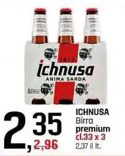 Famila Superstore ICHNUSA Birra premium offerta