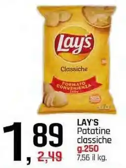 Famila Superstore LAY'S Patatine classiche offerta