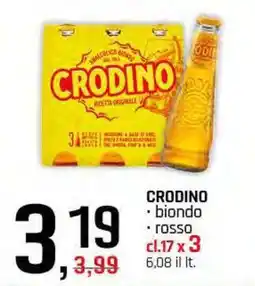 Famila Superstore CRODINO biondo rosso offerta