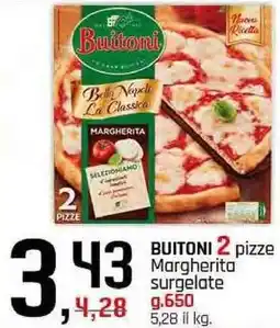 Famila Superstore BUITONI 2 pizze Margherita surgelate offerta