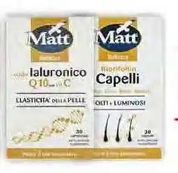 Famila Superstore Matt laluronico Q10.30 compresse Biorifoltin 30 capsule offerta