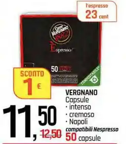 Famila Superstore VERGNANO Capsule offerta