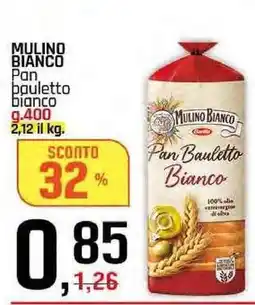 Famila Superstore MULINO BIANCO Pan bauletto bianco offerta