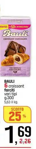 Famila Superstore BAULI 6 croissant farciti offerta