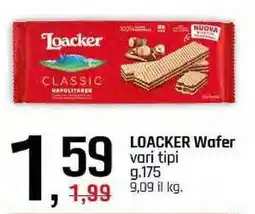 Famila Superstore LOACKER Wafer offerta
