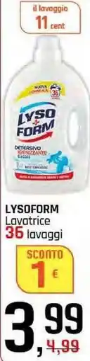 Famila Superstore LYSOFORM Lavatrice offerta