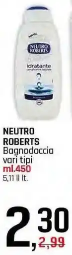 Famila Superstore NEUTRO ROBERTS Bagnodoccia offerta