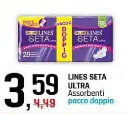 Famila Superstore Lines seta ultra assorbenti offerta