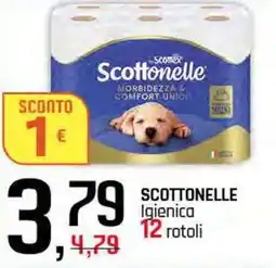 Famila Superstore SCOTTONELLE Igienica 12 rotoli offerta