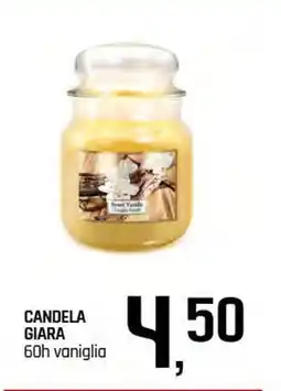 Famila Superstore Candela giara 60h vaniglia offerta