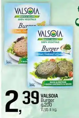 Famila Superstore VALSOIA Burger offerta