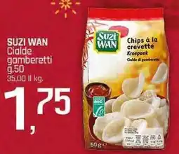 Famila Superstore SUZI WAN Cialde gamberetti offerta