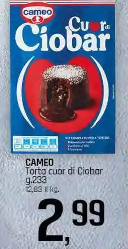 Famila Superstore CAMEO Torta cuor di Ciobar offerta