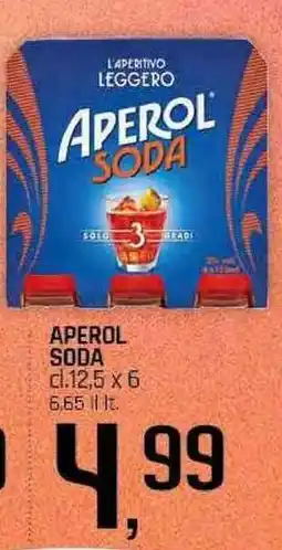Famila Superstore Aperol soda offerta