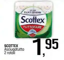 Famila Superstore SCOTTEX Asciugatutto 2 rotoli offerta
