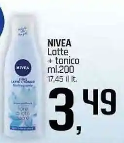 Famila Superstore NIVEA Latte + tonico offerta
