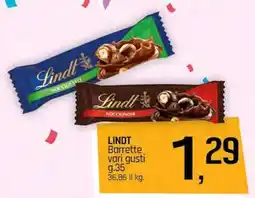 Famila Superstore LINDT Barrette offerta