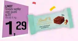 Famila Superstore LINDT Snack wafer offerta
