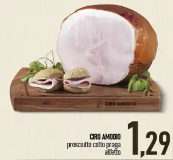 CIRO AMODIO prosciutto cotto praga all'etto