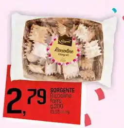 Famila Superstore SORGENTE Riccioline farro offerta